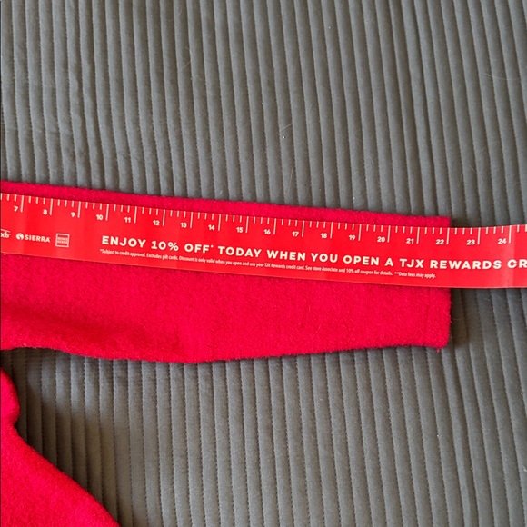 Boiled Wool Fitted Blazer from Appleseed’s, cherry red, PM, excellent condition - Picture 11 of 11